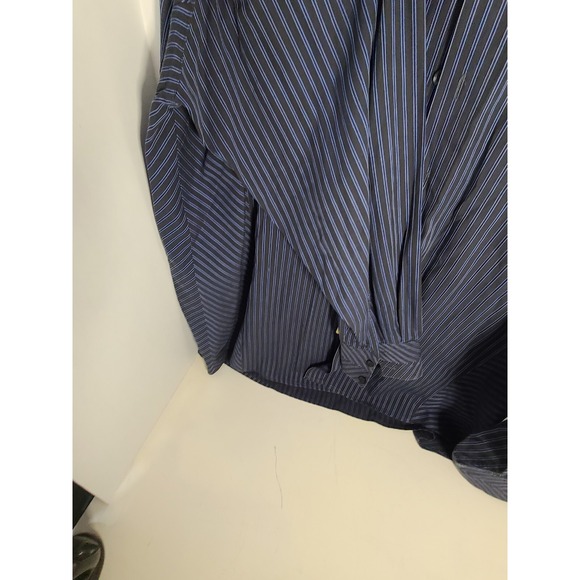 Haupt Button-up sz X-Large 43/44, 17 1/2 LS mens velvet collar - Picture 6 of 11